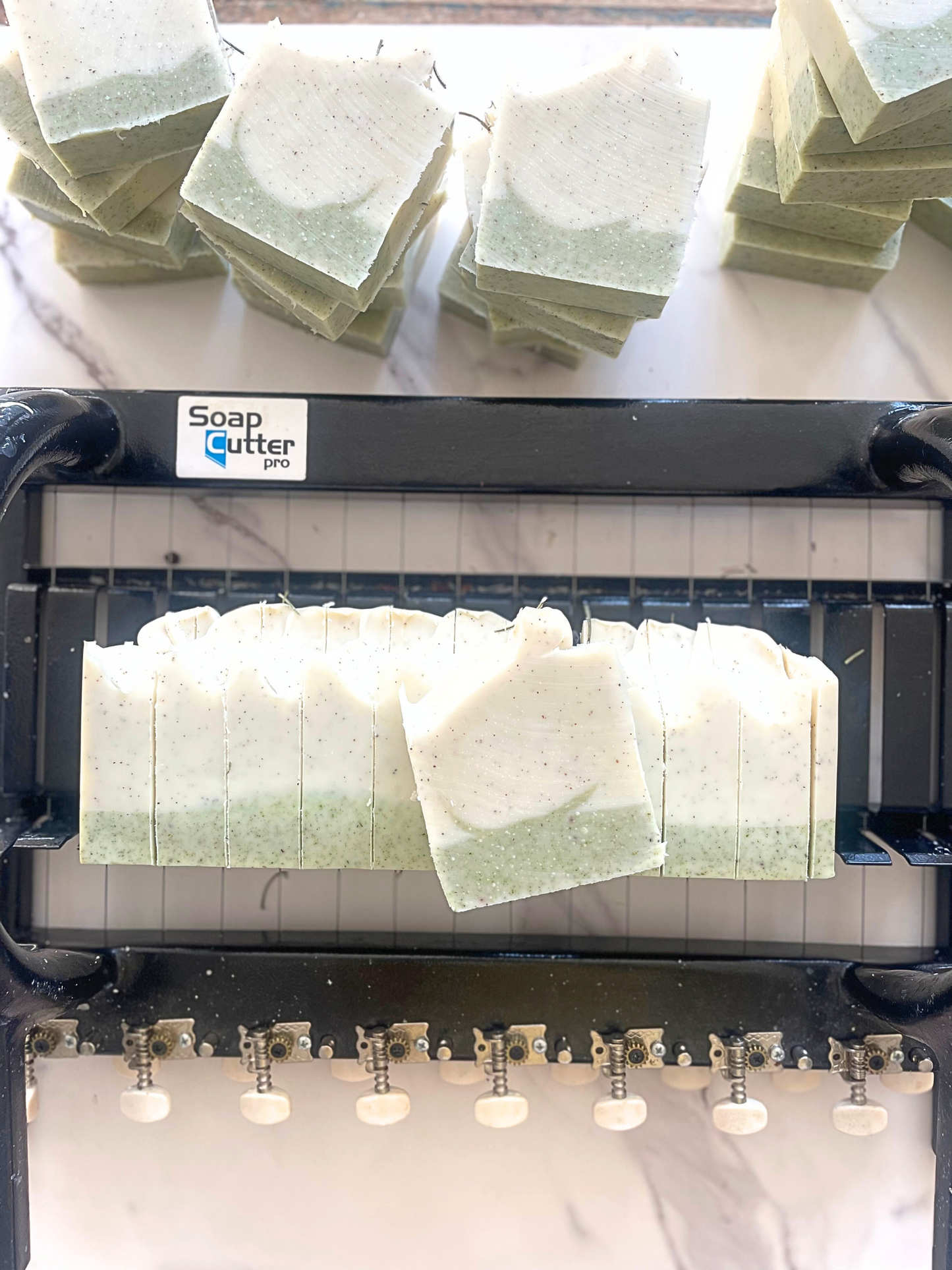 Eucalyptus, Rosemary and Apricot Exfoliating Natural Handmade Soap Bar