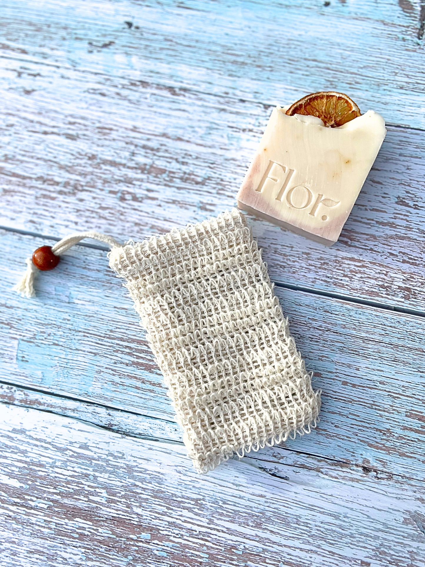 Natural Sisal Soap Pouch