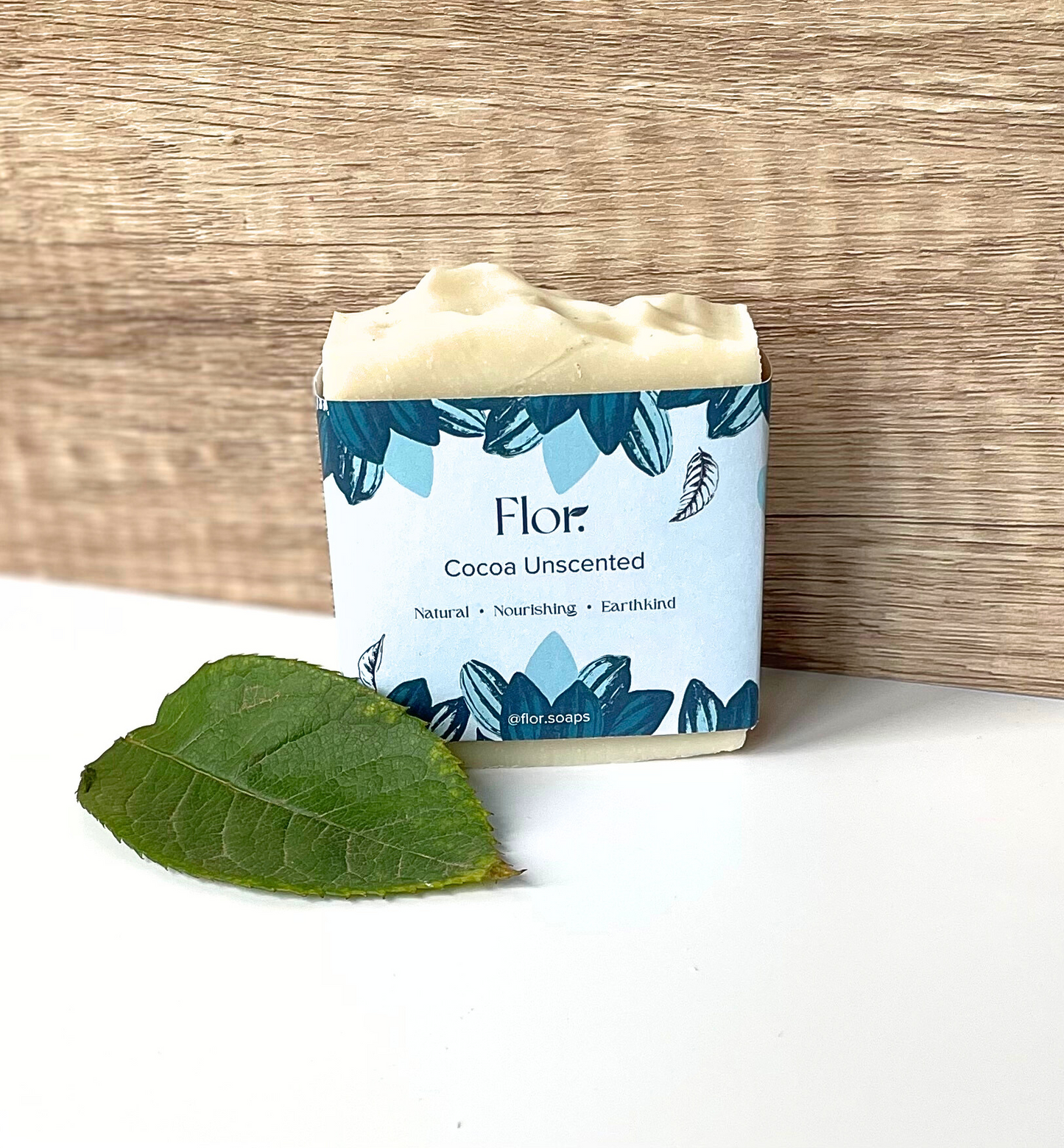 Cocoa Unscented Natural Handmade Soap Bar